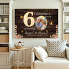 Personalized 60th Anniversary Canvas - Custom Photo Couple Wall Art