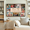 Custom Family Canvas Wall Art - This Is Us Quote, Personalized Photo Print