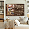 Personalized Family Canvas Wall Art - This Is Us Quote, Custom Photo Print