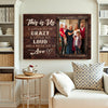Custom Photo Canvas - This Is Us Family Saying, Personalized Wall Décor