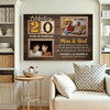 Personalized 20th Wedding Anniversary Canvas - Custom Wall Art Celebrating 20 Years of Marriage