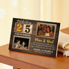 Personalized 25th Wedding Anniversary Canvas - Custom Wall Art Celebrating 25 Years of Marriage