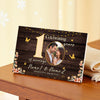Personalized 10th Anniversary Canvas - Custom Photo Couple Wall Art
