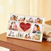 Personalized Couple Canvas - Custom Photo & Names, Romantic Anniversary Gift