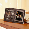 Personalized 35th Anniversary Canvas - Wedding Gift with Custom Photo Wall Art