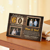 Personalized 60th Wedding Anniversary Canvas - Custom Wall Art Celebrating 60 Years of Marriage