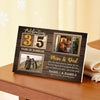 Personalized 35th Wedding Anniversary Canvas - Custom Wall Art Celebrating 35 Years of Marriage