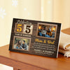 Personalized 55th Wedding Anniversary Canvas - Custom Wall Art Celebrating 55 Years of Marriage