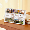 Custom Family Canvas Wall Art - This Is Us Saying, Personalized Photo