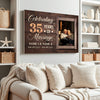 Personalized 35th Anniversary Canvas - Wedding Gift with Custom Photo Wall Art