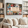 Custom Family Canvas Wall Art - This Is Us Quote, Personalized Photo Print