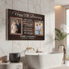 50th Wedding Anniversary Personalized Canvas - Custom Photo Wall Art Celebrating 50 Years of Love