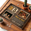Personalized 25th Wedding Anniversary Canvas - Custom Wall Art Celebrating 25 Years of Marriage