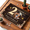 Personalized 20th Anniversary Canvas - Custom Photo Couple Wall Art