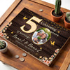 Personalized 50th Anniversary Canvas - Custom Photo Couple Wall Art