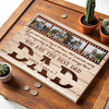 Personalized Canvas Wall Art - Best Dad Ever - Custom Gift from Kids for Father's Day