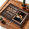 Personalized 35th Anniversary Canvas - Wedding Gift with Custom Photo Wall Art