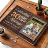 Personalized 30th Anniversary Canvas - Wedding Gift with Custom Photo Wall Art