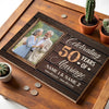 Personalized 50th Anniversary Canvas - Celebrating 50 Years Together with Custom Photo Wall Art