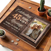 Personalized 45th Anniversary Canvas - Wedding Gift with Custom Photo Wall Art