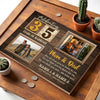 Personalized 35th Wedding Anniversary Canvas - Custom Wall Art Celebrating 35 Years of Marriage