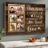 Personalized Family Canvas Wall Art - This Is Us Quote, Custom Photo Print