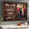 Custom Photo Canvas - This Is Us Family Saying, Personalized Wall Décor
