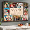 Custom Family Canvas Wall Art - This Is Us Quote, Personalized Photo Print