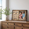 Custom Couple Photo Canvas Print - You Will Forever Be My Always