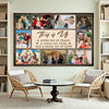 Custom Family Canvas Wall Art - This Is Us Quote Personalized Photo Print