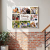 Custom Family Photo Collage Canvas Like Branches On A Tree Wall Art Gift Home Decor Idea