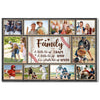 Custom Photo Baseball Family A Little Bit Of Crazy Canvas Wall Art Personalized Sports Theme Home Decoration Gift