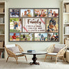 Custom Photo Baseball Family A Little Bit Of Crazy Canvas Wall Art Personalized Sports Theme Home Decoration Gift