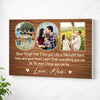 Custom Photo Canvas Son Never Forget That I Love You Personalized Wall Art Gift From Mom For On Birthday Or Special