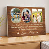 Custom Photo Canvas Son Never Forget That I Love You Personalized Wall Art Gift From Mom For On Birthday Or Special Days