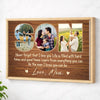 Custom Photo Canvas Son Never Forget That I Love You Personalized Wall Art Gift From Mom For On Birthday Or Special