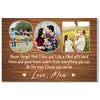 Custom Photo Canvas Son Never Forget That I Love You Personalized Wall Art Gift From Mom For On Birthday Or Special Days