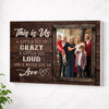 Custom Photo Canvas - This Is Us Family Saying Personalized Wall Décor - No Frame / 12x9