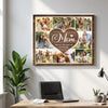 Custom Photo Collage Mom You Are The Heart Of Our Family Canvas Wall Art Personalized Mother’s Day Birthday Gift Form