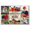 Custom Photo Collage My Favorite Baseball Players Calls Me Mom Canvas Wall Art Mother’s Day Gift For Mommy