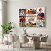Custom Photo Collage My Favorite Baseball Players Calls Me Mom Canvas Wall Art Mother’s Day Gift For Mommy