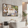 Custom Photo Collage Soccer Family A Little Bit Of Crazy Canvas Wall Art Gift