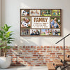 Custom Photo Collage Soccer Family A Little Bit Of Crazy Canvas Wall Art Gift