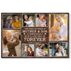 Custom Photo Collage The Bond Between A Mother And Son Is Unbreakable Canvas Wall Art Mother’s Day Gift For Mom