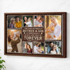 Custom Photo Collage The Bond Between A Mother And Son Is Unbreakable Canvas Wall Art Mother’s Day Gift For Mom - Brown
