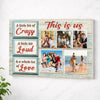 Custom Photo Family Canvas - This Is Us Wall Art with Personalized Quote - No Frame / 12x9
