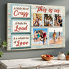 Custom Photo Family Canvas - This Is Us Wall Art with Personalized Quote