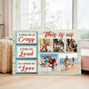Custom Photo Family Canvas - This Is Us Wall Art with Personalized Quote