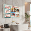 Custom Photo Family Canvas - This Is Us Wall Art with Personalized Quote