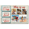 Custom Photo Family Canvas - This Is Us Wall Art with Personalized Quote